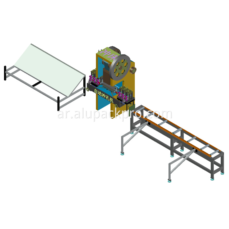 مكبس الألمنيوم aluminum Punch press